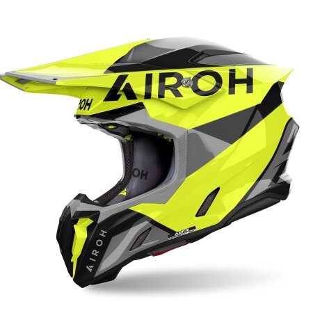 Airoh Helm Twist 3 King fluo-gelb/schwarz-grau