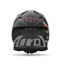 Airoh Helm Twist 3 Arcade matt-schwarz/grau-rot