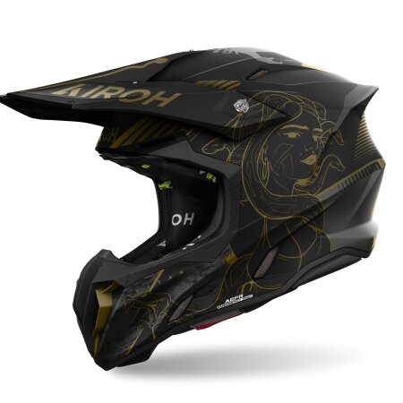 Airoh Helm Twist 3 Titan matt-schwarz/bronze