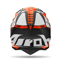 Airoh Helm Wraaap Feel matt-schwarz/weiß-orange