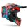 Airoh Helm Wraaap Cyber schwarz/orange-blau