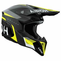 Airoh Helm Wraaap Conquer matt-schwarz/grau-fluo-gelb