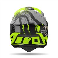 Airoh Helm Wraaap Darkness matt-schwarz/grau-fluo-gelb