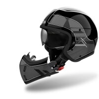 Airoh Helm J 110 Raster dunkelgrau/schwarz