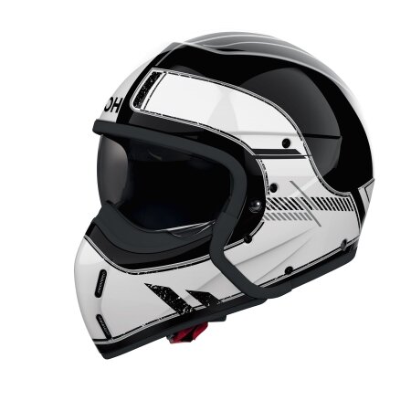 Airoh Helm J 110 Raster weiß/schwarz
