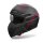 Airoh Helm J 110 Slim matt-grau/schwarz-rot