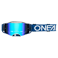 ONeal B-55 Goggle CRAM blue/white - radium blue