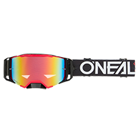 ONeal B-33 Goggle HEXA black/red - radium red