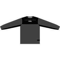 ONeal ELEMENT FR Jersey HYBRID V.26 black/gray S