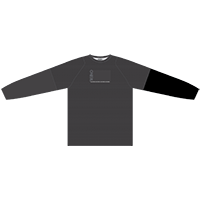 ONeal ELEMENT FR Jersey PLAIN gray/black S