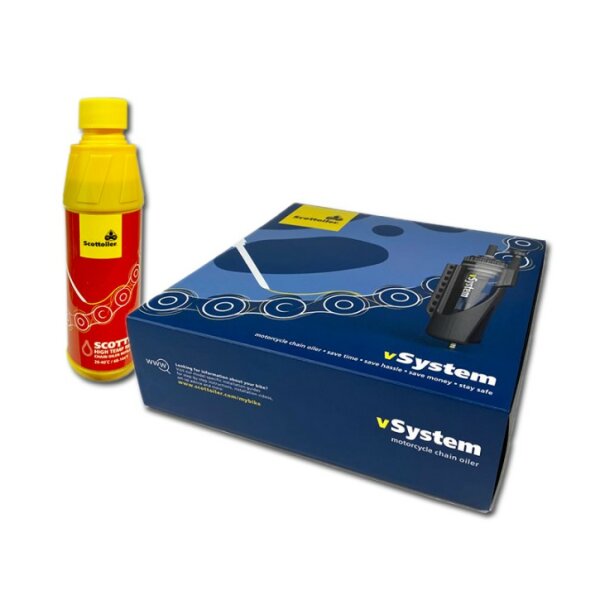 Scottoiler vSystem inkl. 250ml rotes High Temp Öl