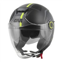 GIVI HPS 12.5 GRAPHIC TOUCH  matt-schwarz/gelb