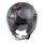 GIVI HPS 12.5 GRAPHIC TOUCH  matt-titanium/pink