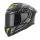 GIVI HPS 50.3 ABS GRAFIC QUASAR, Integral-Helm matt schwarz titanium gelb