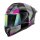 GIVI HPS 50.3 ABS VISION, Integral-Helm glänzend schwarz titanium fucsia