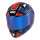 GIVI HPS 50.6 SPORT Integral-Helm Grafik DEEP blau/rot