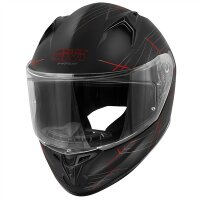 GIVI HPS 50.7 Phobia - Integral-Helm matt-schwarz/rot