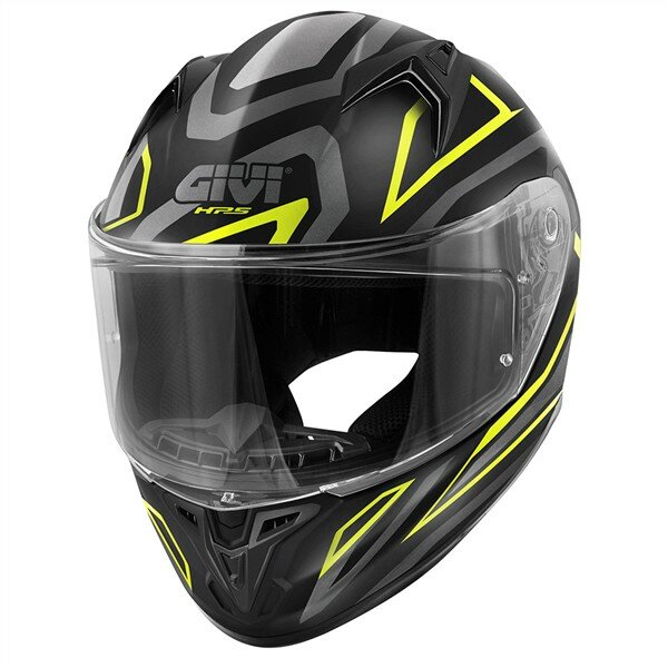 GIVI HPS 50.7 PROTON Integral-Helm matt-titanium/gelb