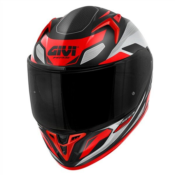GIVI HPS 50.8 BRAVE Integral-Helm Graphic BRAVE matt - schwarz/titanium/rot