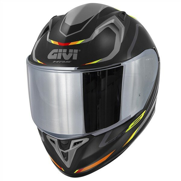 GIVI HPS 50.8 MACH1  matt-schwarz/grau/rot
