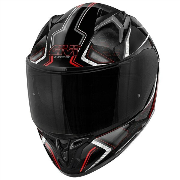 GIVI HPS 50.8 MYSTICAL  schwarz/rot/titanium
