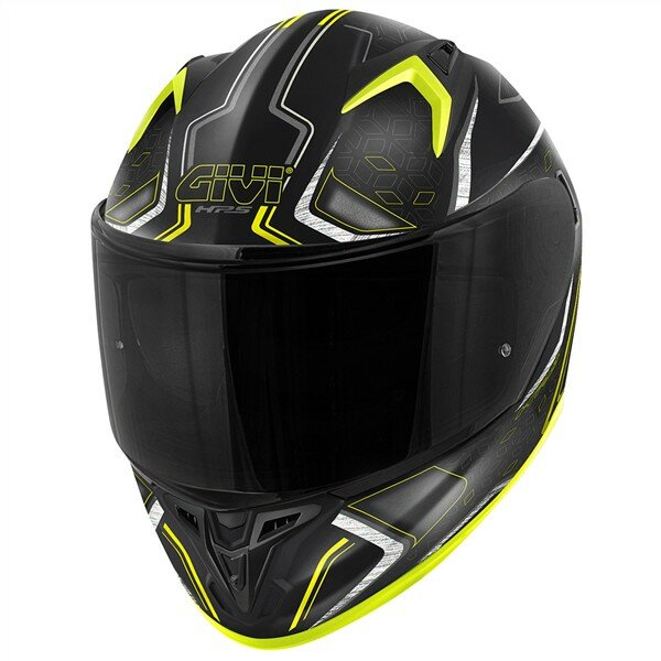 GIVI HPS 50.8 MYSTICAL Matt-schwarz/Neon-gelb/Titanium