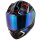 GIVI HPS 50.8 MYSTICAL  schwarz/metallic-rot/metallic-blau/weiß