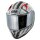 GIVI HPS 50.8 RACER Integral-Helm Graphic RACER matt - schwarz/titanium/silber