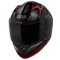GIVI HPS 50.9 GRAPHIC ENIGMA  - schwarz / titanium / rot