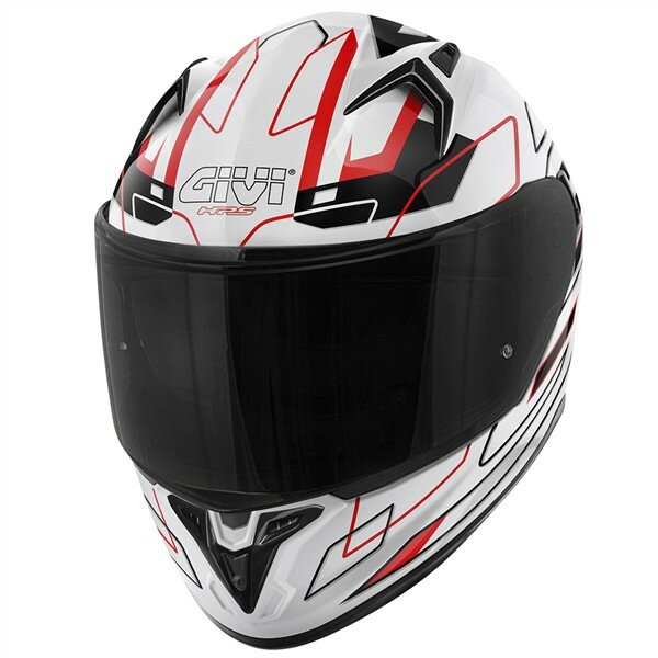 GIVI HPS 50.9 Assault  - weiß / schwarz / rot