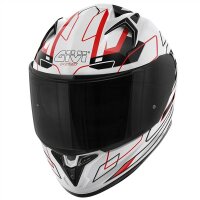 GIVI HPS 50.9 Assault  - weiß / schwarz / rot