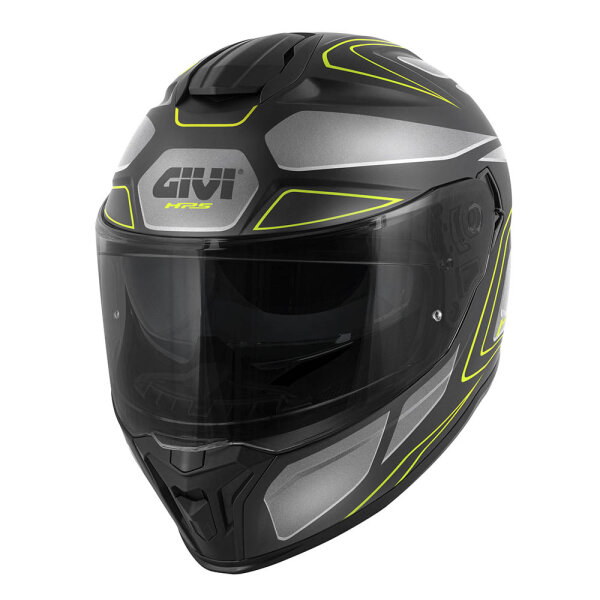 GIVI HPS 55.1 ABS GRAPHIC Schwarz matt / Silber / Titan / Neongelb