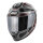 GIVI HPS 55.1 ABS GRAPHIC Titan glänzend / Schwarz / Silber / Rot