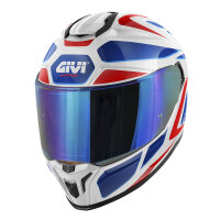 GIVI HPS 55.1 ABS GRAPHIC Weiß glänzend / Rot...