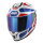 GIVI HPS 55.1 ABS GRAPHIC Weiß glänzend / Rot / Metallicblau