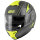 GIVI HPS HX21 Klapphelm Grafik GLOBE SHIVER schwarz/titanium/gelb MATT