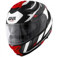 GIVI HPS X.21 EVO GRAPHIC  schwarz / weiß / rot
