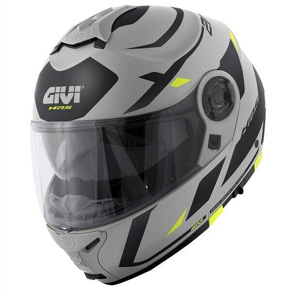 GIVI HPS X.21 EVO GRAPHIC  matt-grau / schwarz / gelb