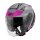 GIVI HPS X.25 TARGET  matt - titanium/pink