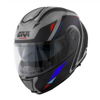 GIVI HPS X26 ABS GRAPHIC Grau matt / Schwarz / Rot / Blau