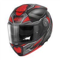 GIVI HPS X.27 GRAPHIC SECTOR  matt-schwarz / titanium / rot