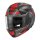 GIVI HPS X.27 GRAPHIC SECTOR  matt-schwarz / titanium / rot