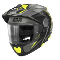 GIVI HPS X.27 TOURER GRAPHIC  matt-titanium / gelb