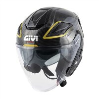 GIVI HPS X.29 CARBON GRAFICH  glänzend schwarz gold