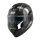 GIVI HPS X36 CARBON FLIP-BACK GRAPHIC Silber Carbon glänzend