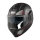 GIVI HPS X36 ABS FLIP-BACK VERTIGO Schwarz matt / Rot