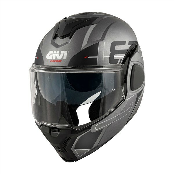 GIVI HPS X36 ABS FLIP-BACK VERTIGO Titan matt / Schwarz