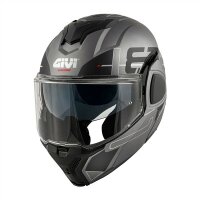 GIVI HPS X36 ABS FLIP-BACK VERTIGO Titan matt / Schwarz