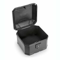 GIVI B38 BERNINA Monolock Topcase, schwarz, 38 Liter, mit Universalplatte und Montagekit