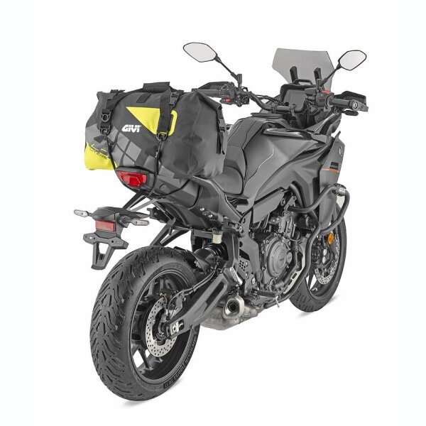 GIVI Easy-T Waterproof Gepäckrolle mit Tragegurt 40 L., grau/gelb